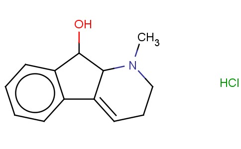 1-METHYL-9-HYDROXY-1,2,3,9A-TETRAHYDRO-1-AZAFLUORENE HYDROCHLORIDE